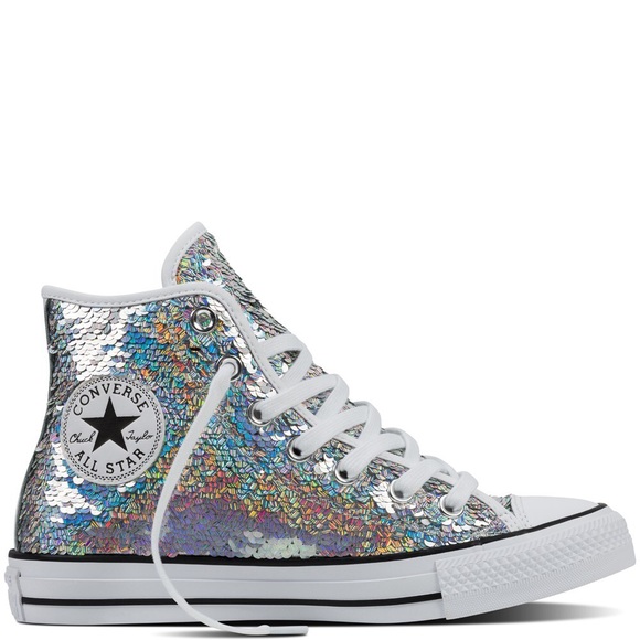 sequin chucks converse